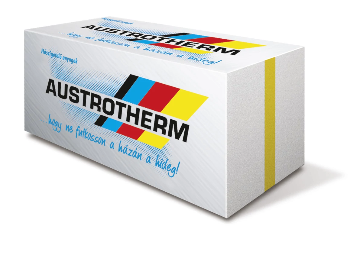 Austrotherm AT-N100 EPS homlokzati hőszigetelő tábla 100x50x1 cm