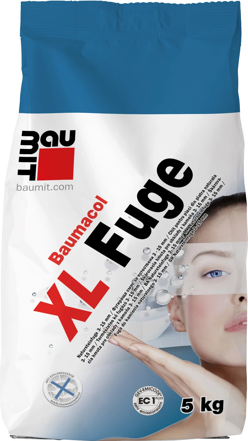 Baumit Baumacol XL Fuge – Bahama, Camel, Cement Grey, Jasmin, Grey, Manhattan - 20 kg