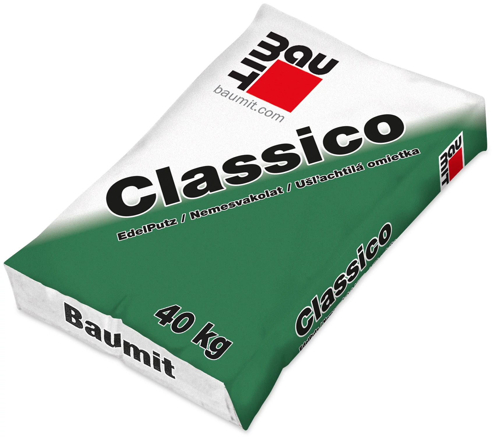 Baumit Classico D2 ásványi nemesvakolat - 40 kg - fehér