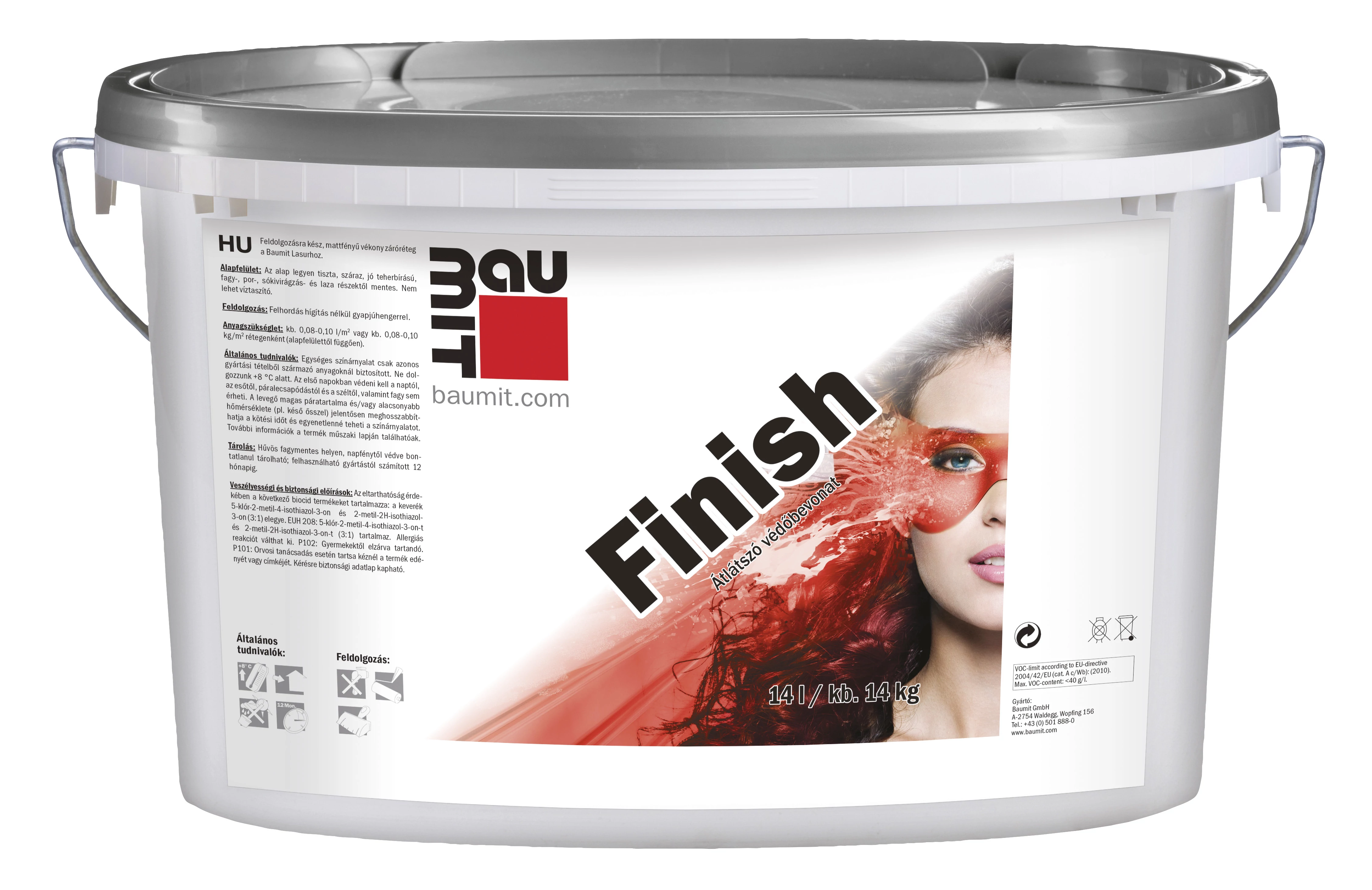 Baumit Finish dekorfesték - 14 l