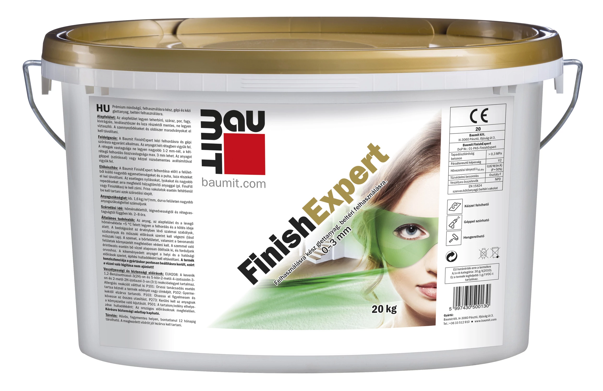 Baumit FinishExpert glettanyag - 20 kg