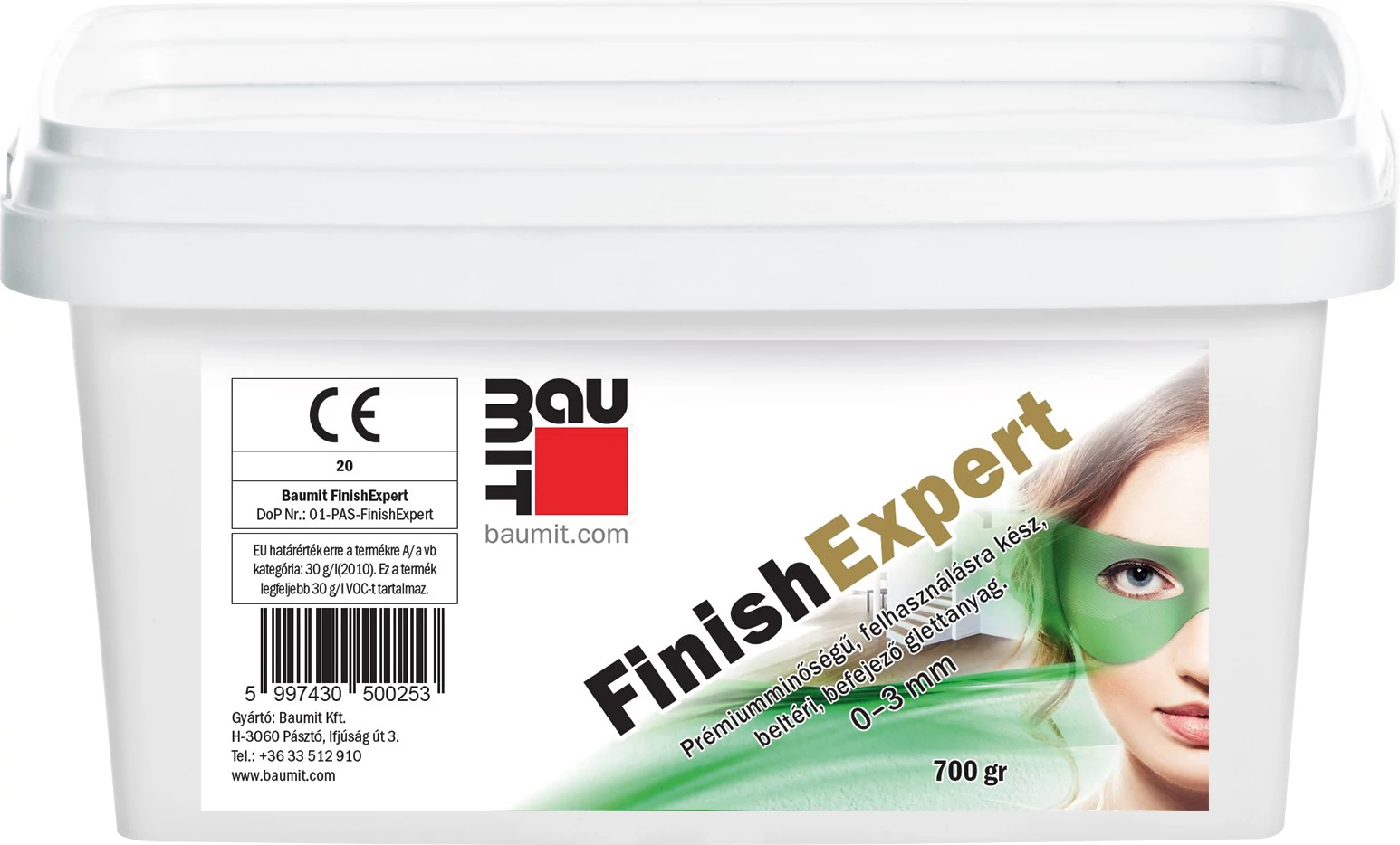 Baumit FinishExpert glettanyag - 0,7 kg