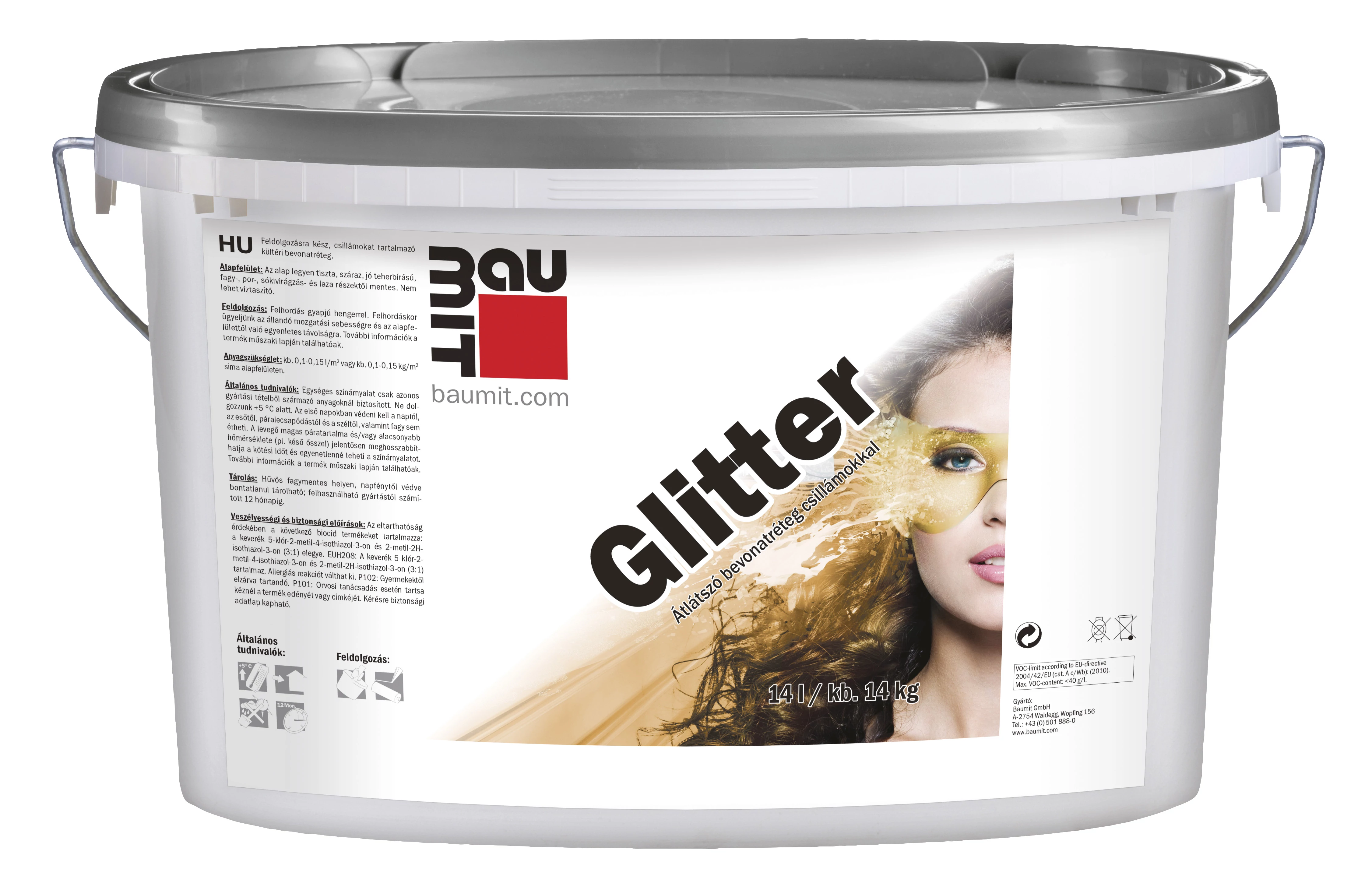 Baumit Glitter dekorfesték - 5 l