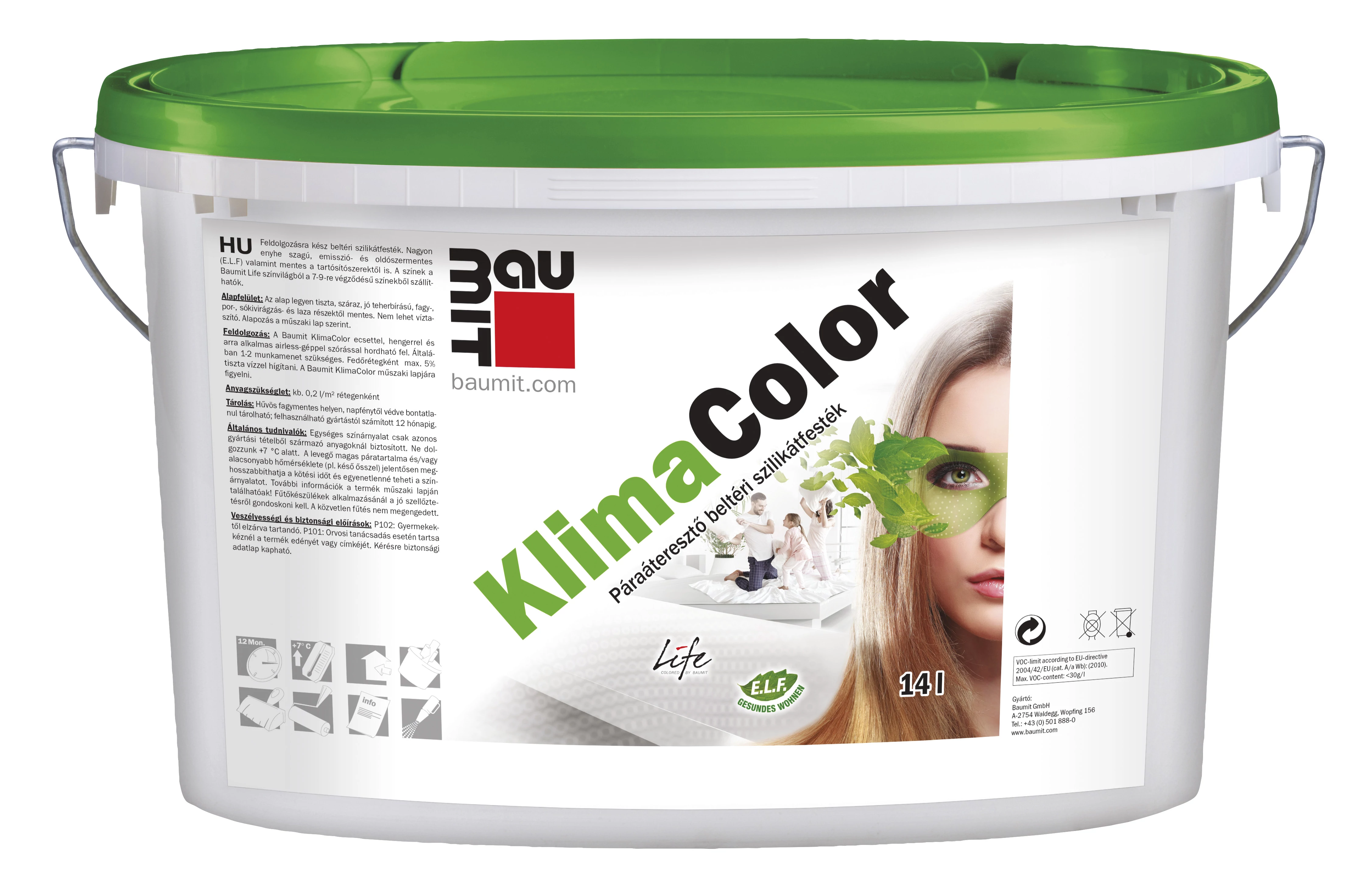 Baumit KlimaColor – I. színcsoport - 14 l