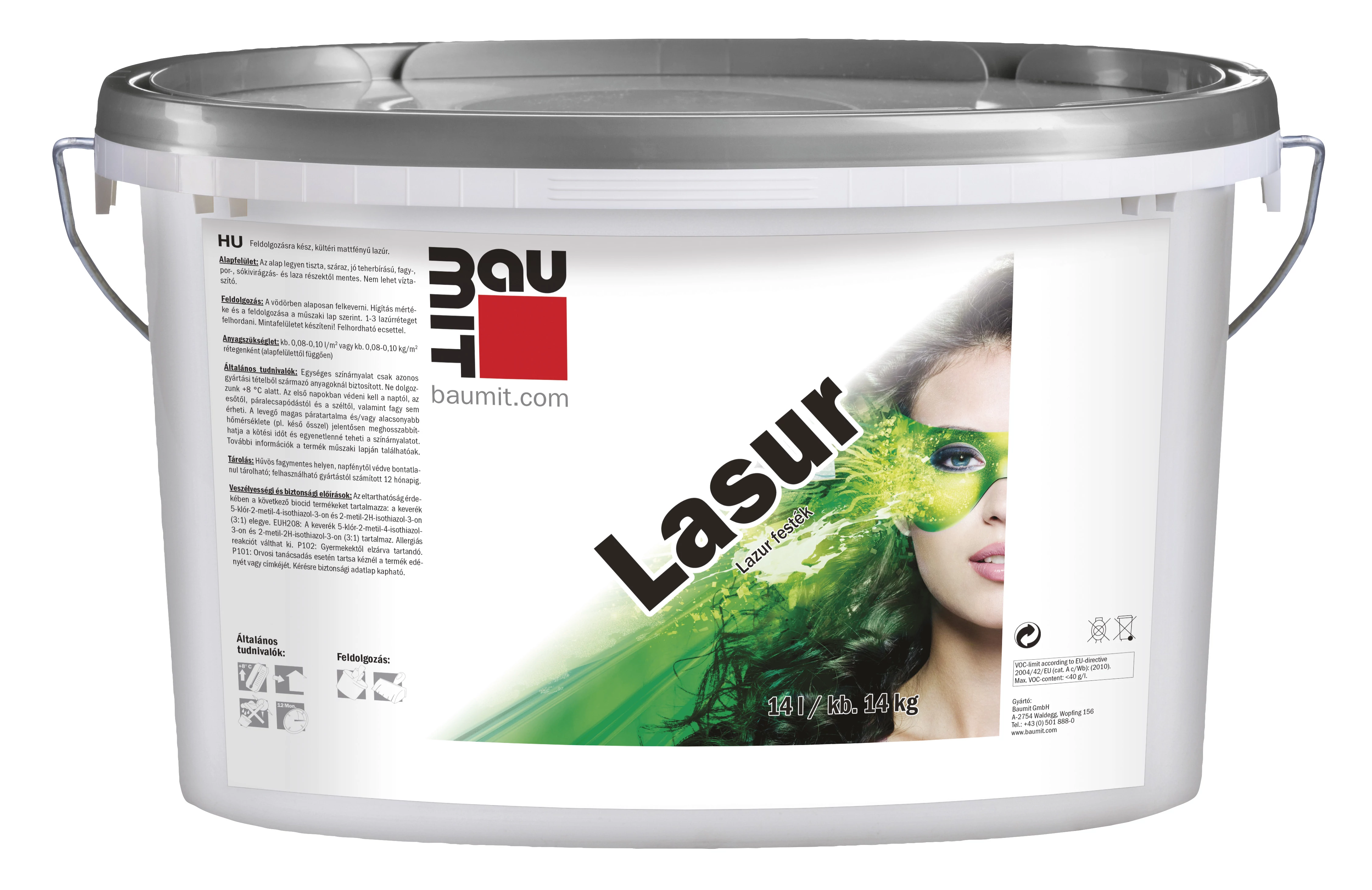Baumit Lasur dekorfesték - 5 l