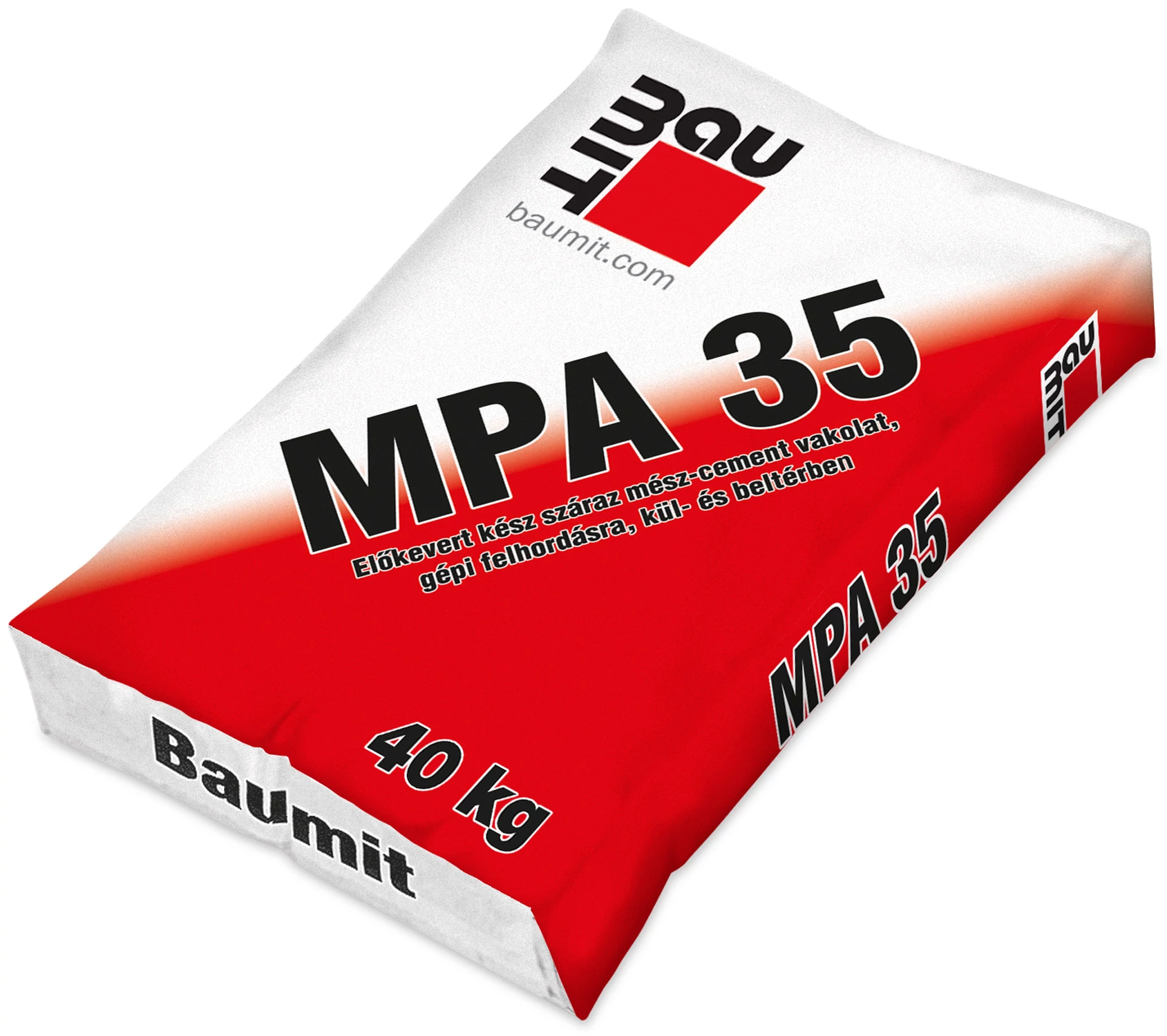 Baumit MPA 35 / GV 35 vakolat kültéri és beltéri felhasználásra - 40 kg