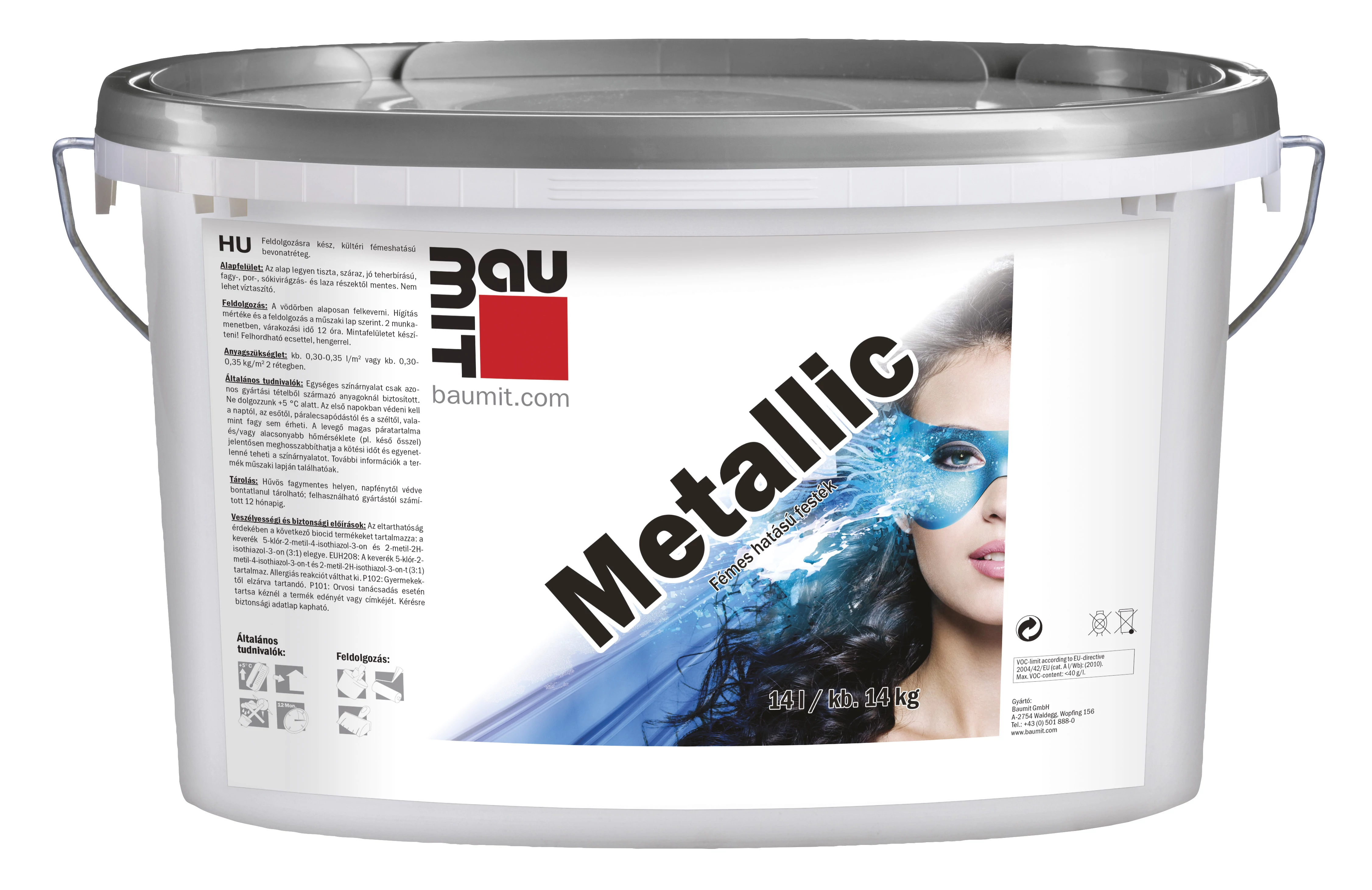 Baumit Metallic dekorfesték - 5 l