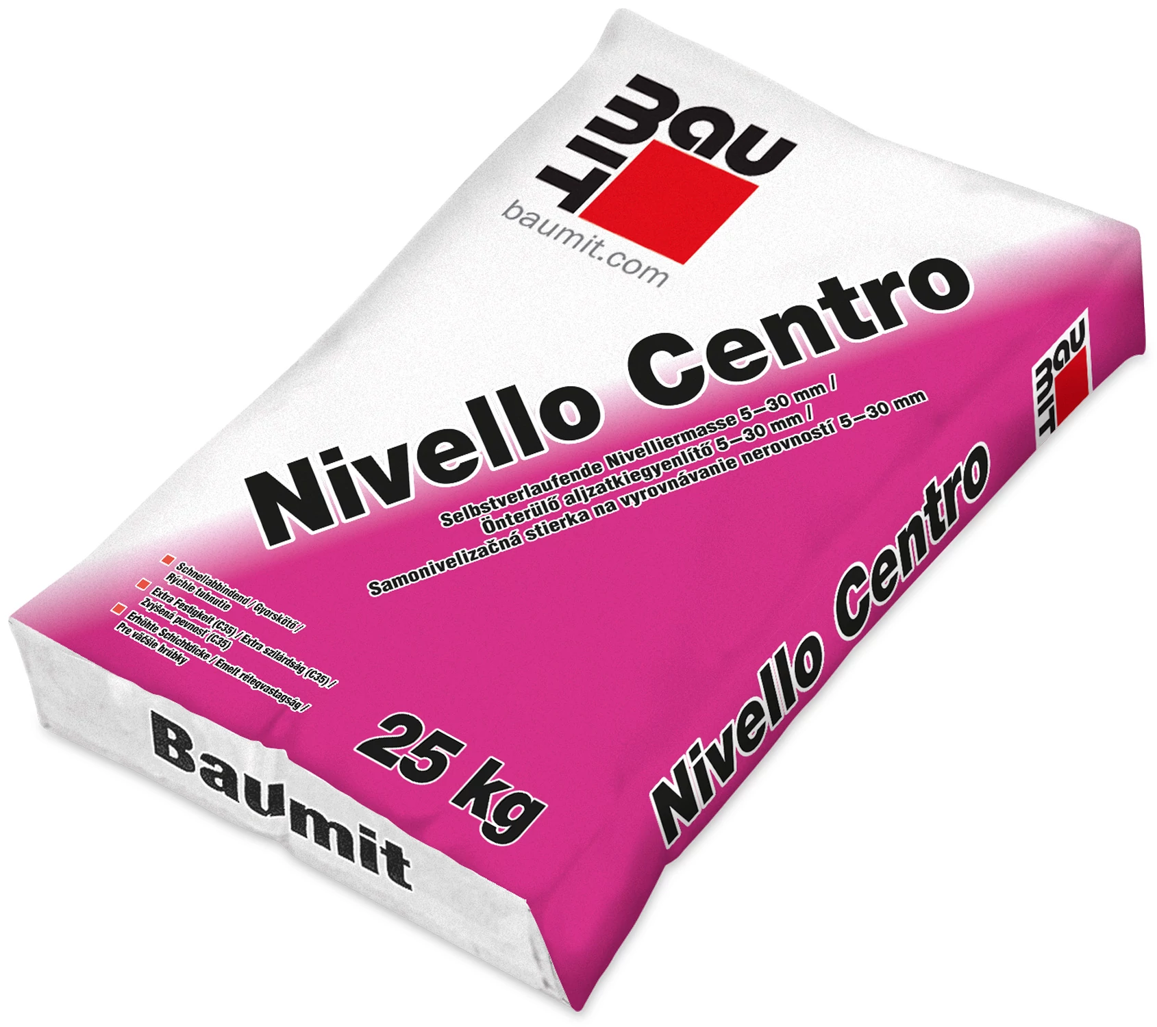 Baumit Nivello Centro aljzatkiegyenlítő - 25 kg