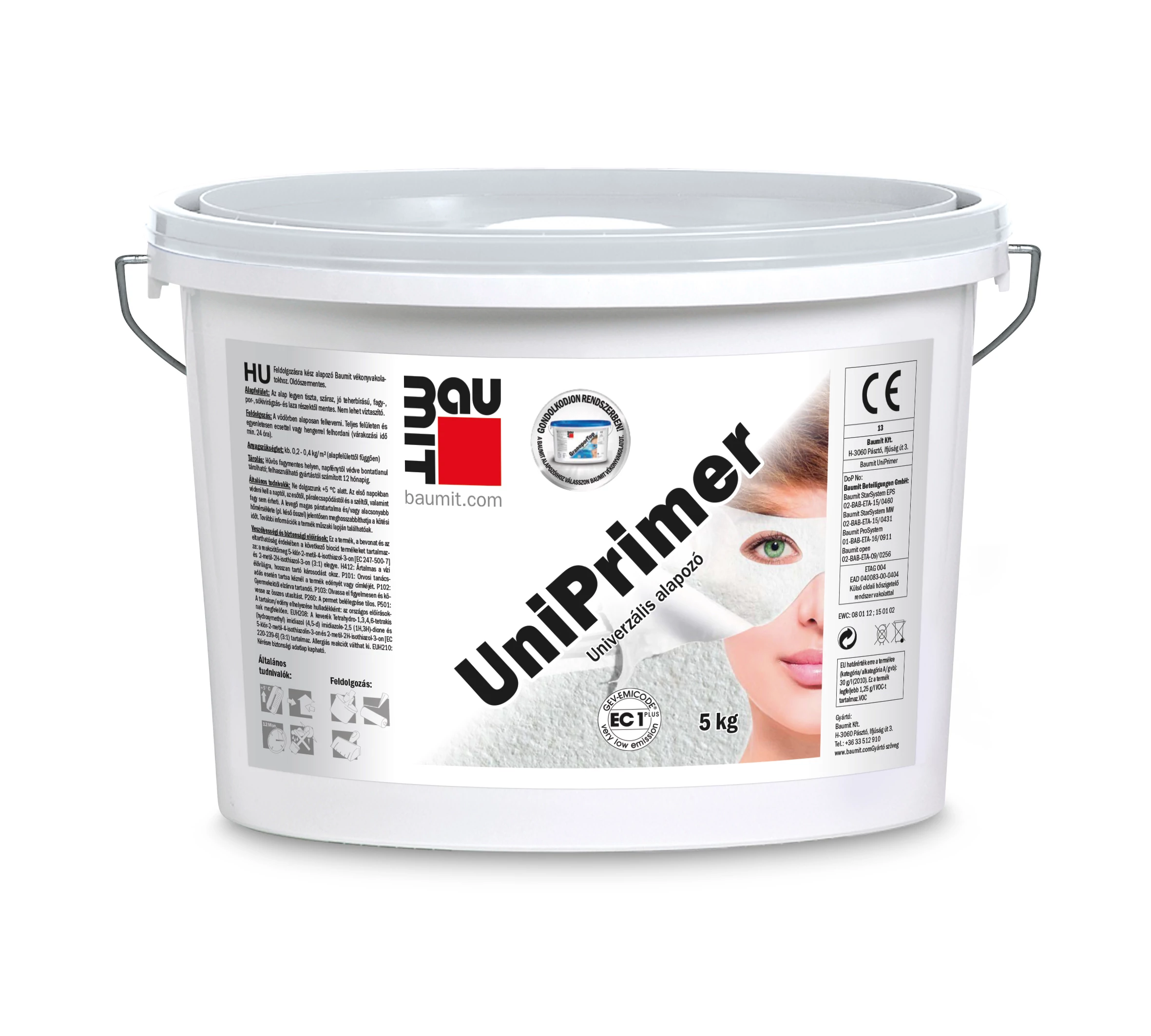 Baumit UniPrimer alapozó - 5 kg