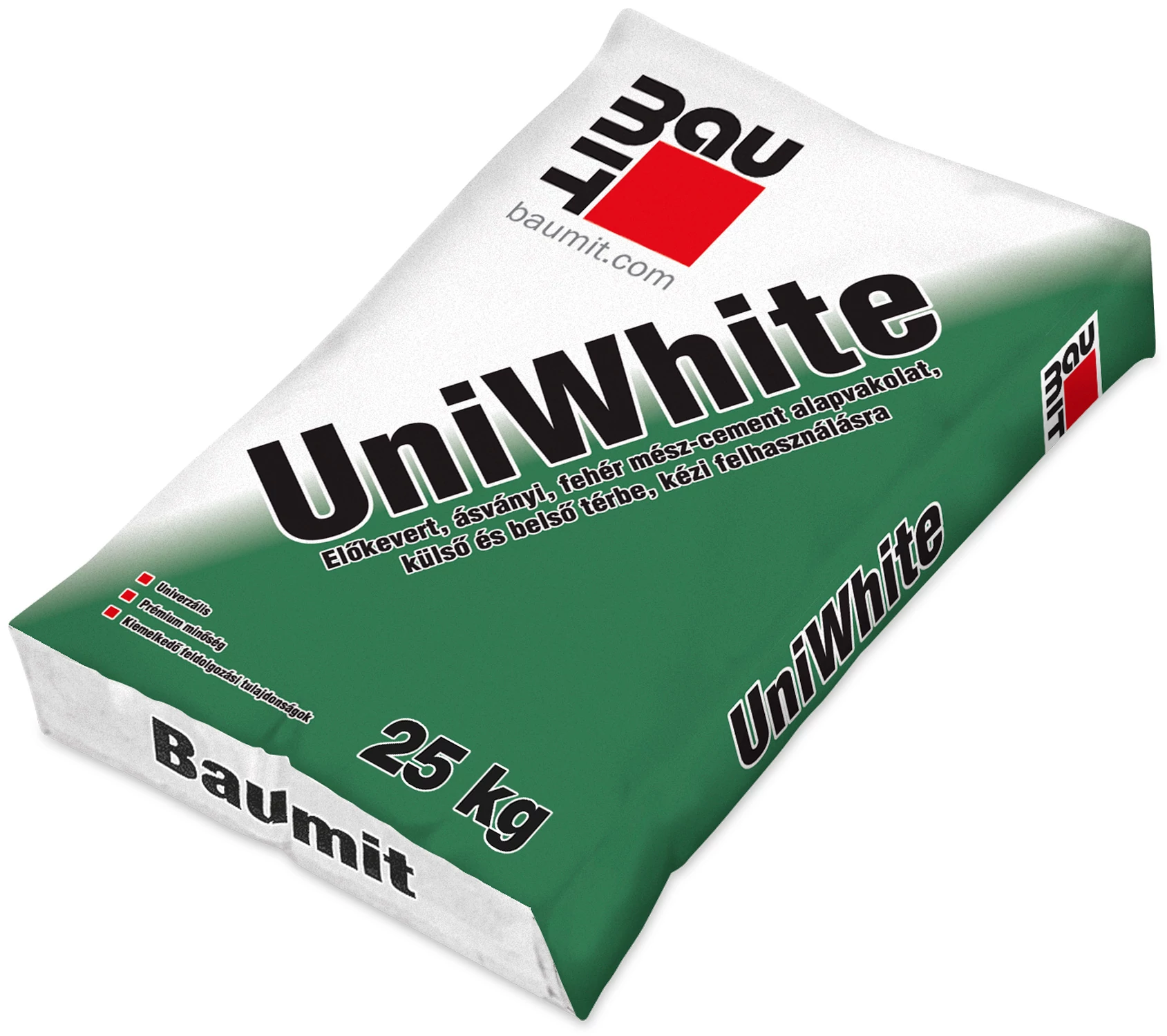 Baumit UniWhite univerzális vakolat - 25 kg