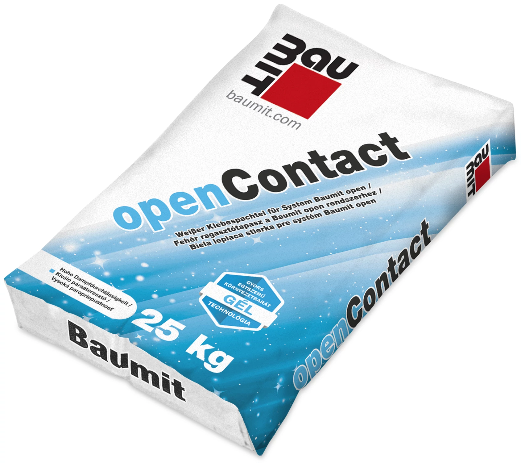 Baumit OpenContact ragasztó, homlokzati hőszigeteléshez - 25 kg