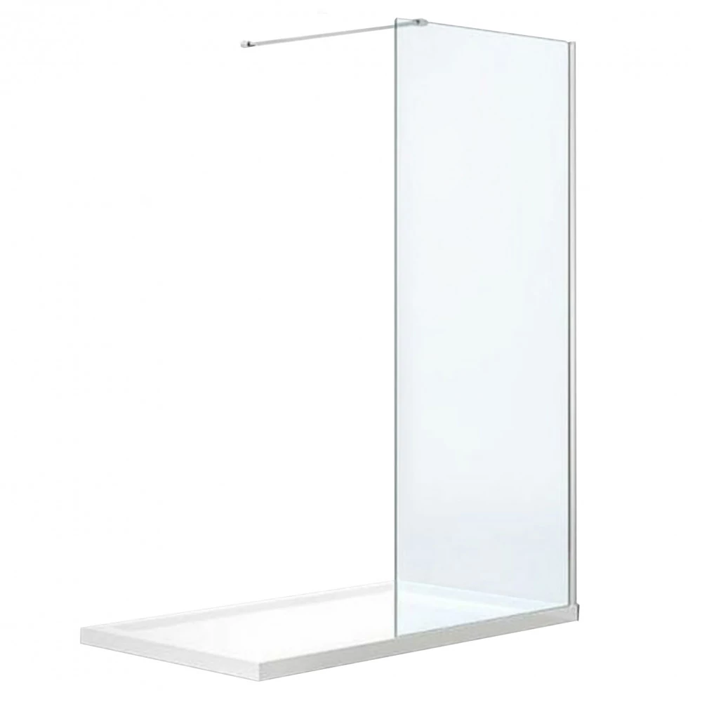 WI01-10 Walker walk in zuhanyfal 100x195 cm, 8mm-es üveggel