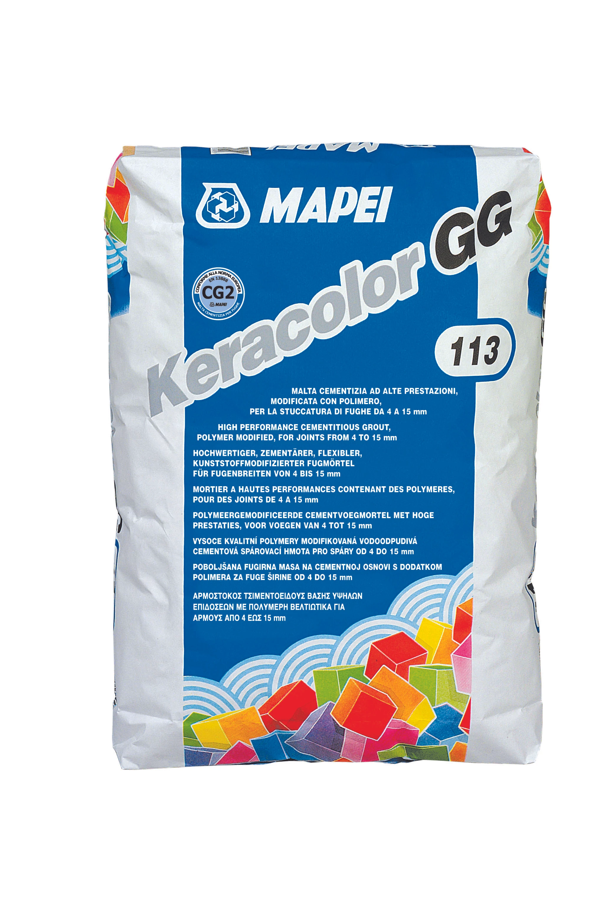 Mapei Keracolor GG 131 Alu 5 kg cementbázisú fugázó