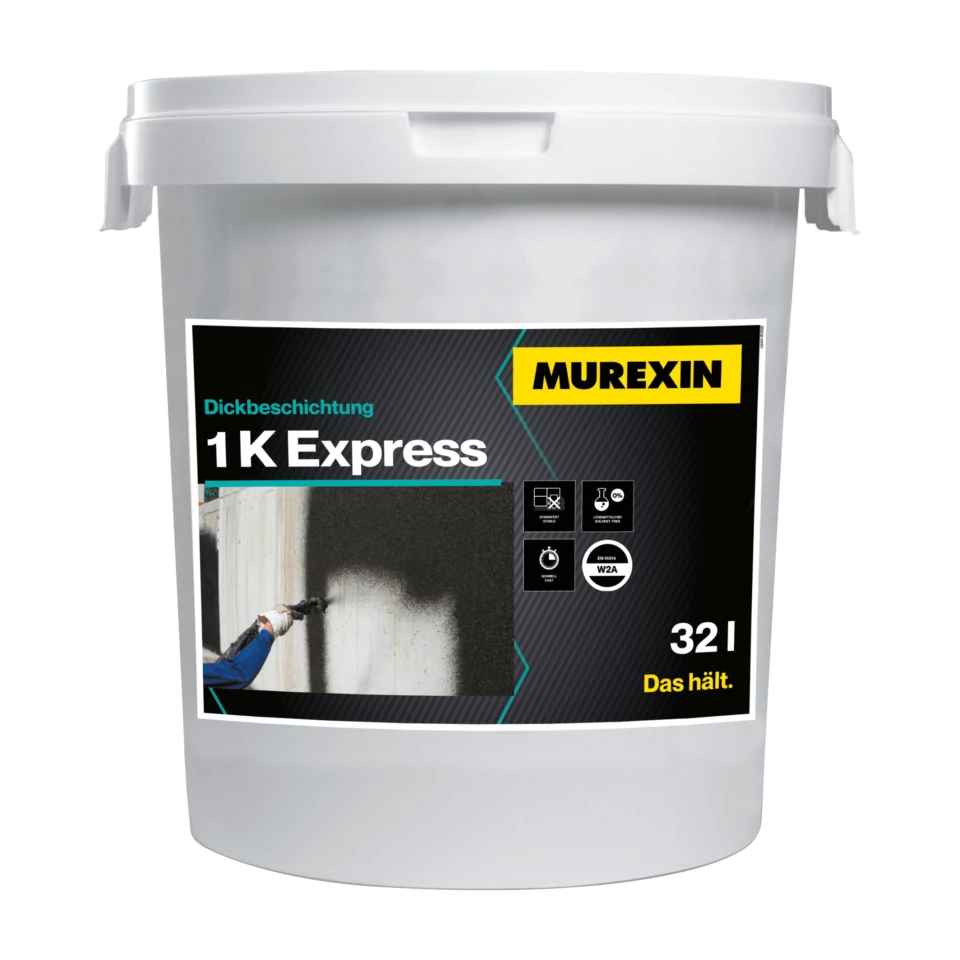 MUREXIN 1K Express Bitumenes VastAGbevonat, 32 L