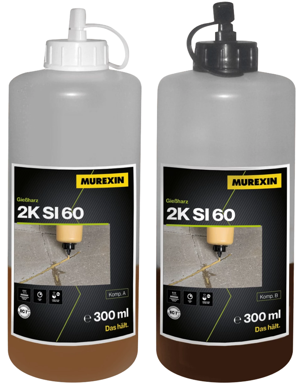 MUREXIN 2K SI 60 Kiöntőgyanta 600 Ml / Db, A+B Komponens