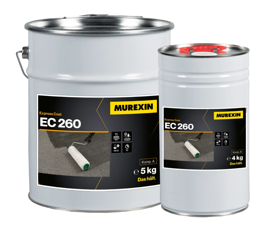 MUREXIN Ec 260 Express Coat Transzparens, 5 kg, A Komponens