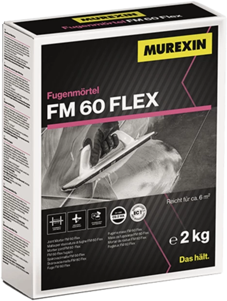 MUREXIN FM 60 Flex Fugázó, Mogyorókrém 201, 2 kg