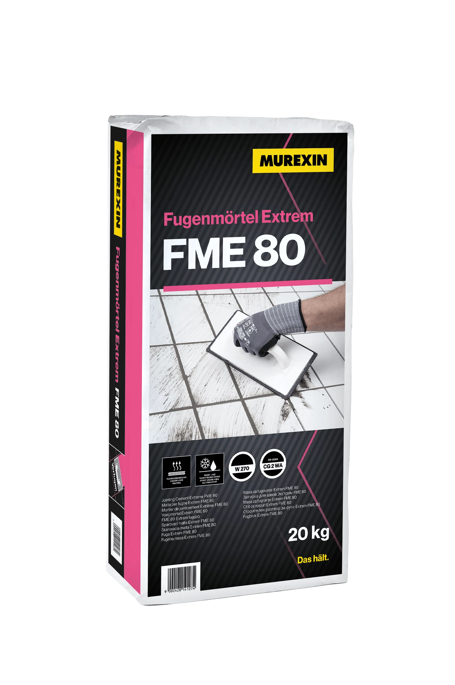 MUREXIN FME 80 Extrém Fugázó Szürke 135, 20 kg
