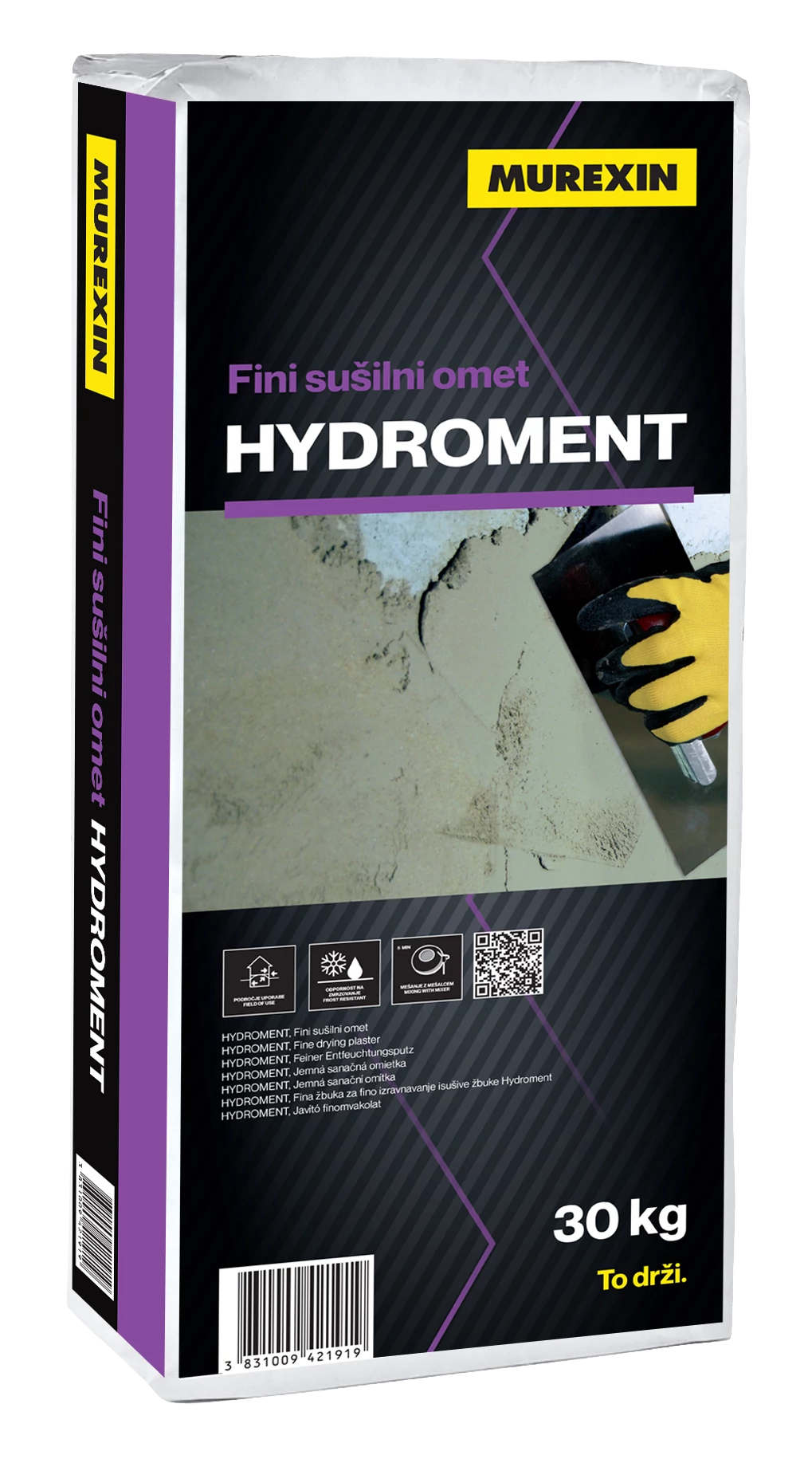 MUREXIN Hydroment Szárító Vakolat Finom, 30 kg