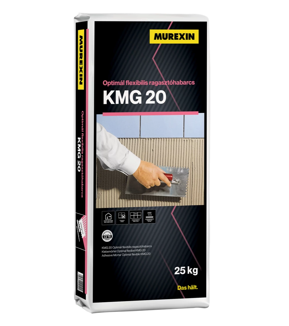 MUREXIN Kmg 20 Optimál Flexibilis ragasztóhabarcs Szürke, 25 kg