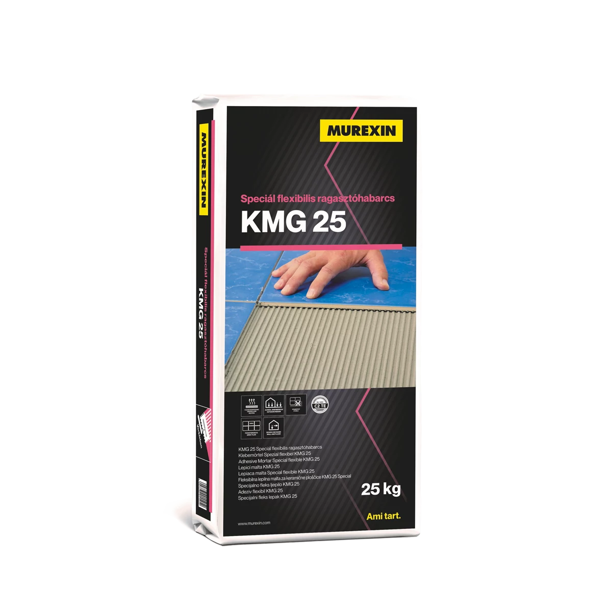 MUREXIN Kmg 25 Speciál Flexibilis ragasztóhabarcs Szürke, 25 kg