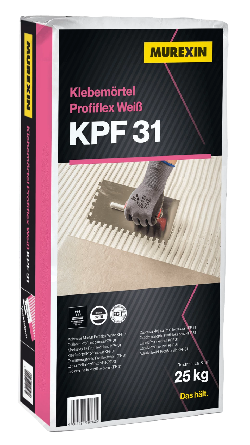 MUREXIN Kpf 31 Profiflex ragasztóhabarcs Fehér, 25 kg