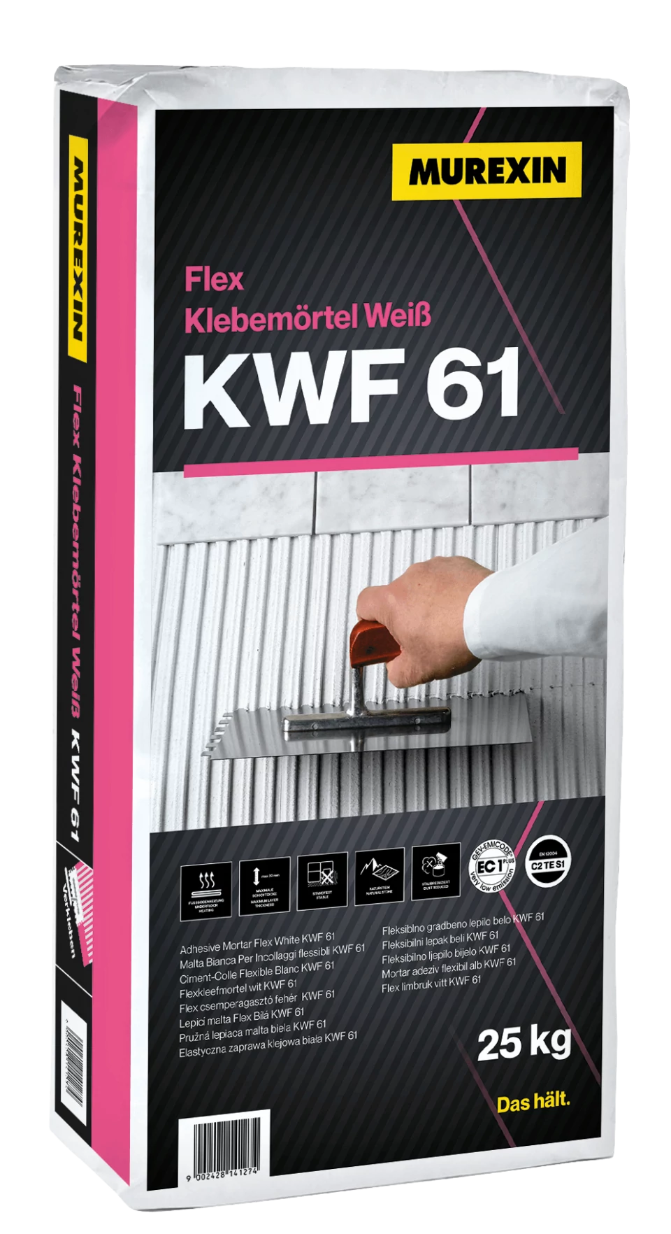 MUREXIN Kwf 61 Flex ragasztóhabarcs Fehér, 8 kg
