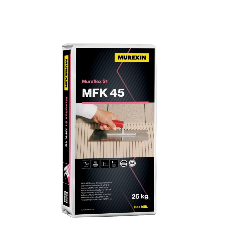 MUREXIN Mfk 45 Mureflex S1 ragasztóhabarcs Szürke, 25 kg
