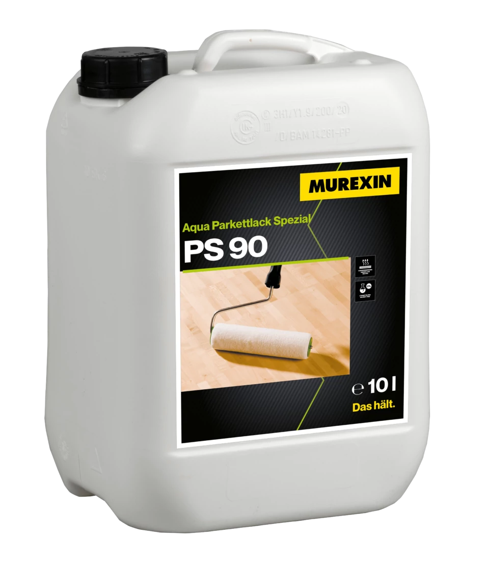 MUREXIN PS 90 Aqua Speciál Parkettalakk, Selyemmatt, 1 L