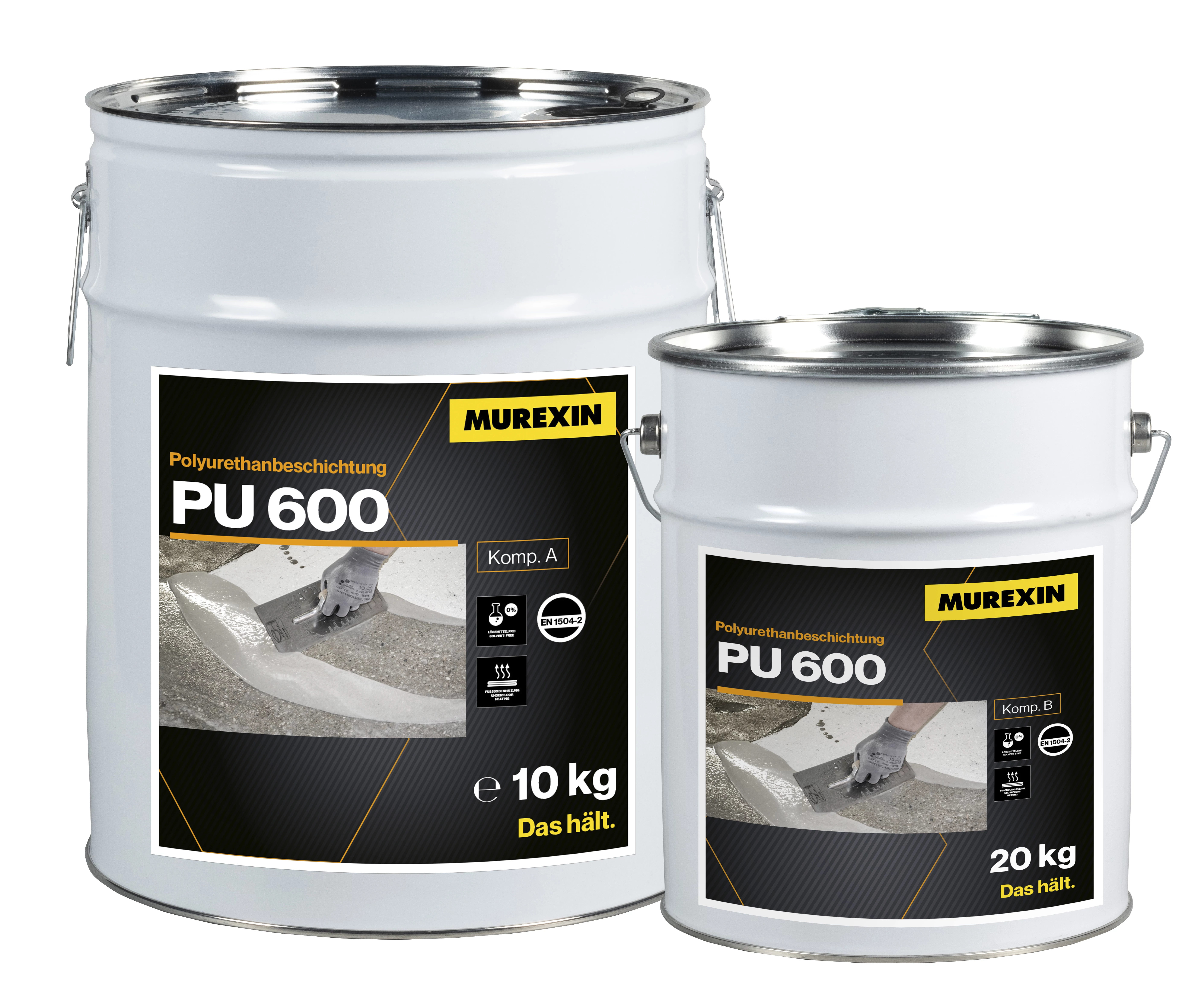 MUREXIN PU 600+ Poliuretán Bevonat, 6 kg, B. Komponens