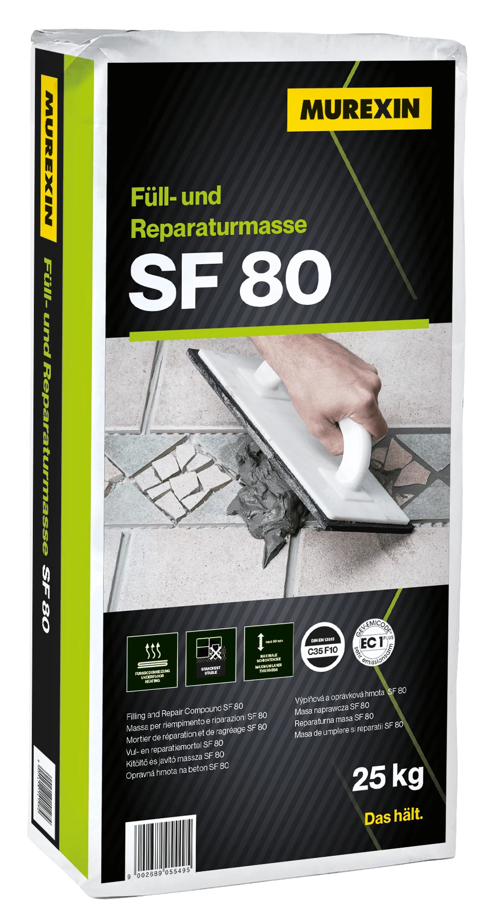 MUREXIN SF 80 Kitöltő- És Javítómassza, 4 kg