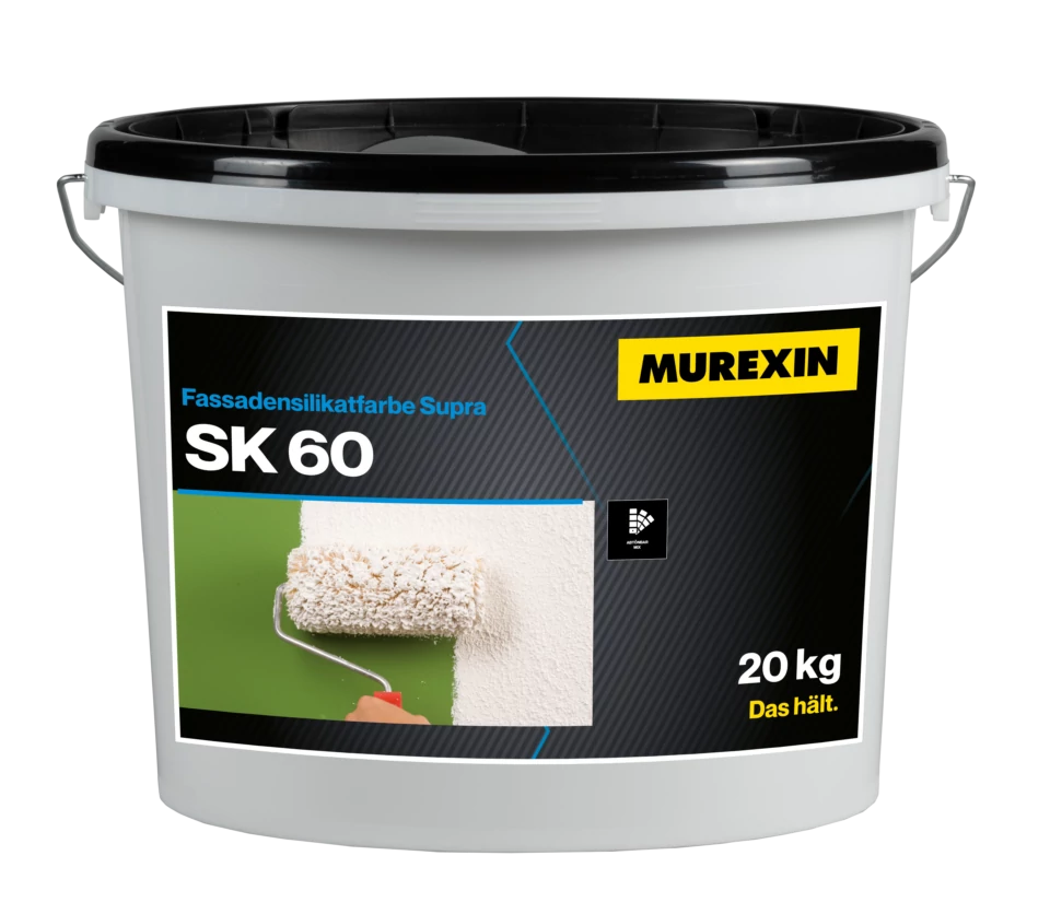 MUREXIN Sk 60 Supra Szilikát Homlokzatfesték Fehér, 20 kg Kb. 13,3 Liter