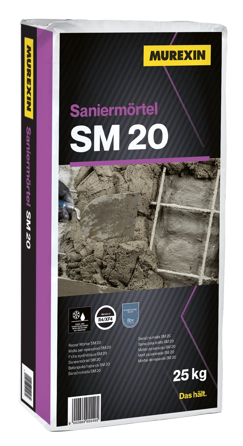 MUREXIN Sm 20 Betonjavító Habarcs, 25 kg