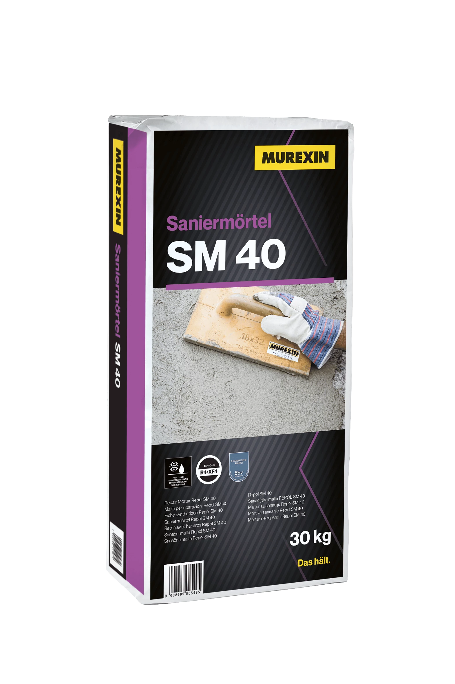 MUREXIN Sm 40 Betonjavító Habarcs, 25 kg