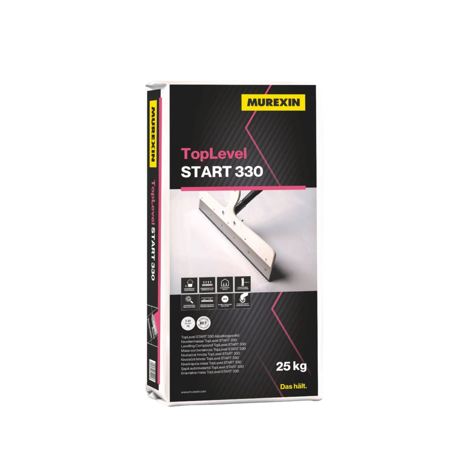 MUREXIN Toplevel Start 330 Aljzatkiegyenlítő, 25 kg (Lewell St 330 Standard)