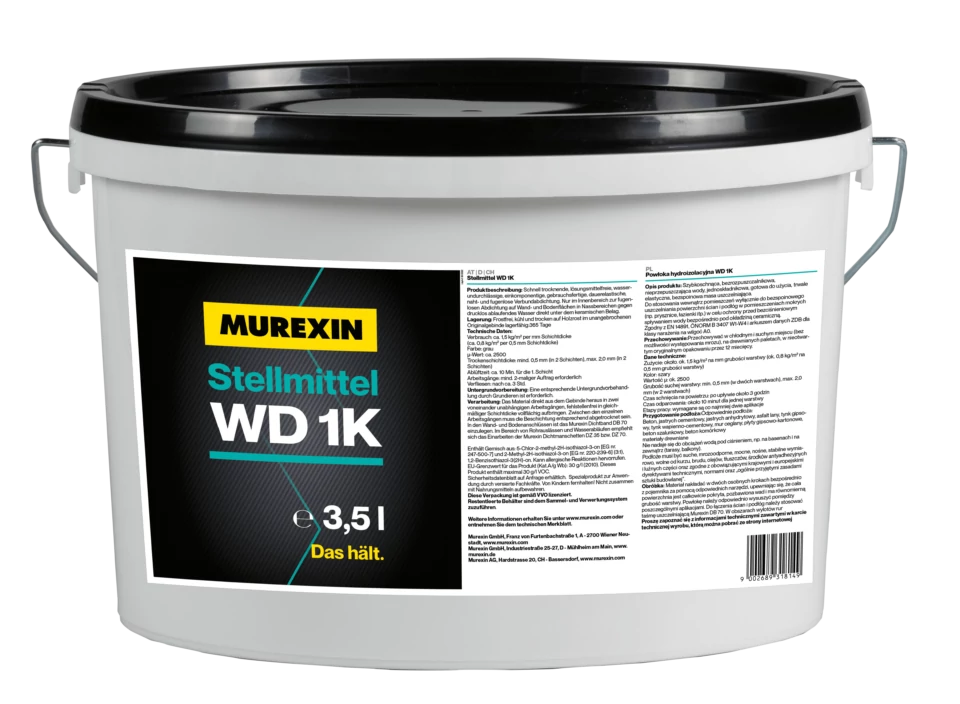 MUREXIN WD 1K Állítóadalék 3,5 L