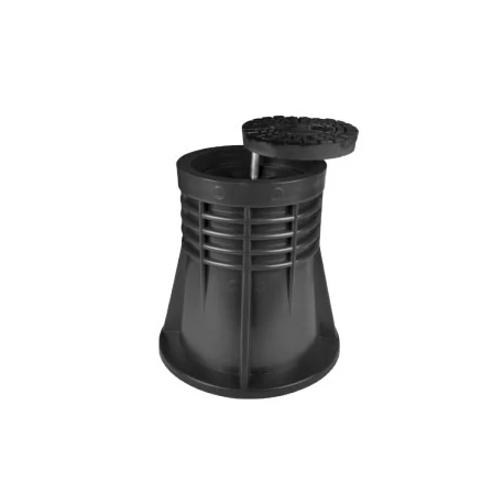 Csapszekrény öntöttvas fedéllel, kerek átm.19 cm,27 cm magas