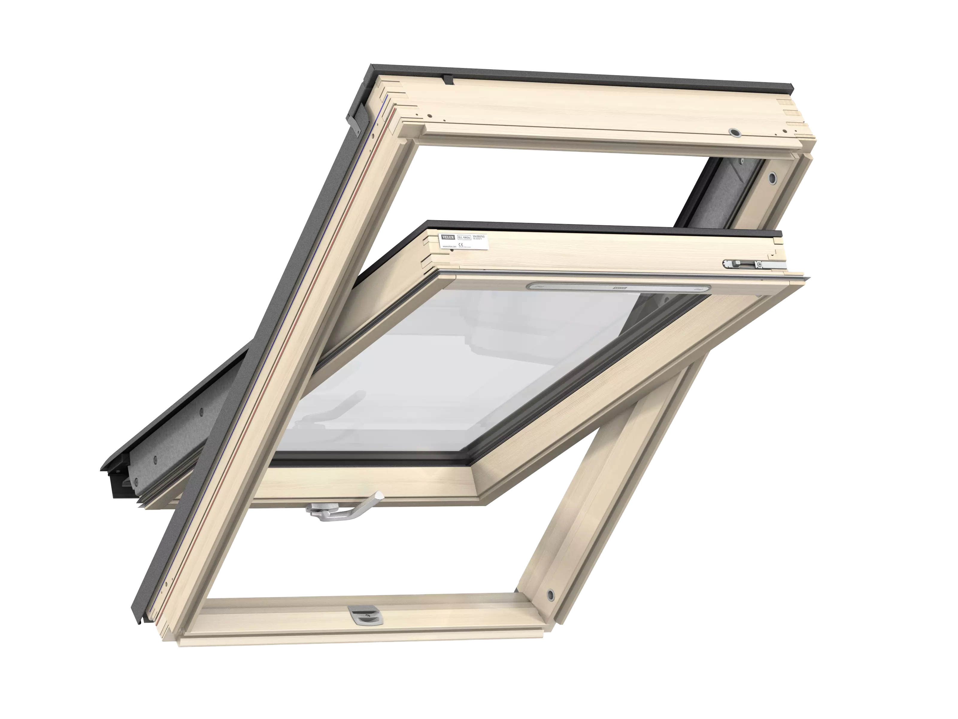 VELUX GLL ablak, alsó kilinccsel, standard 3-rtg üveg, 78x118 cm