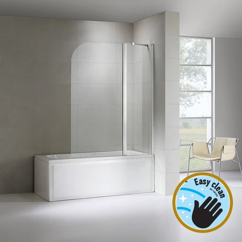 Wellis Edge 120 kádparaván, panellel, Easy Cleannel, üvegtörés garanciával