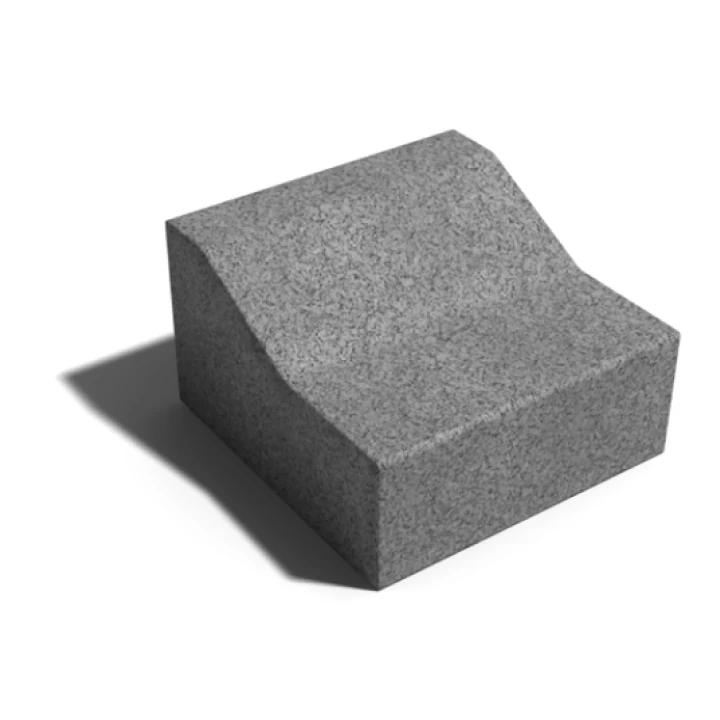 Leier K szegélykő 25x15/10x25 cm