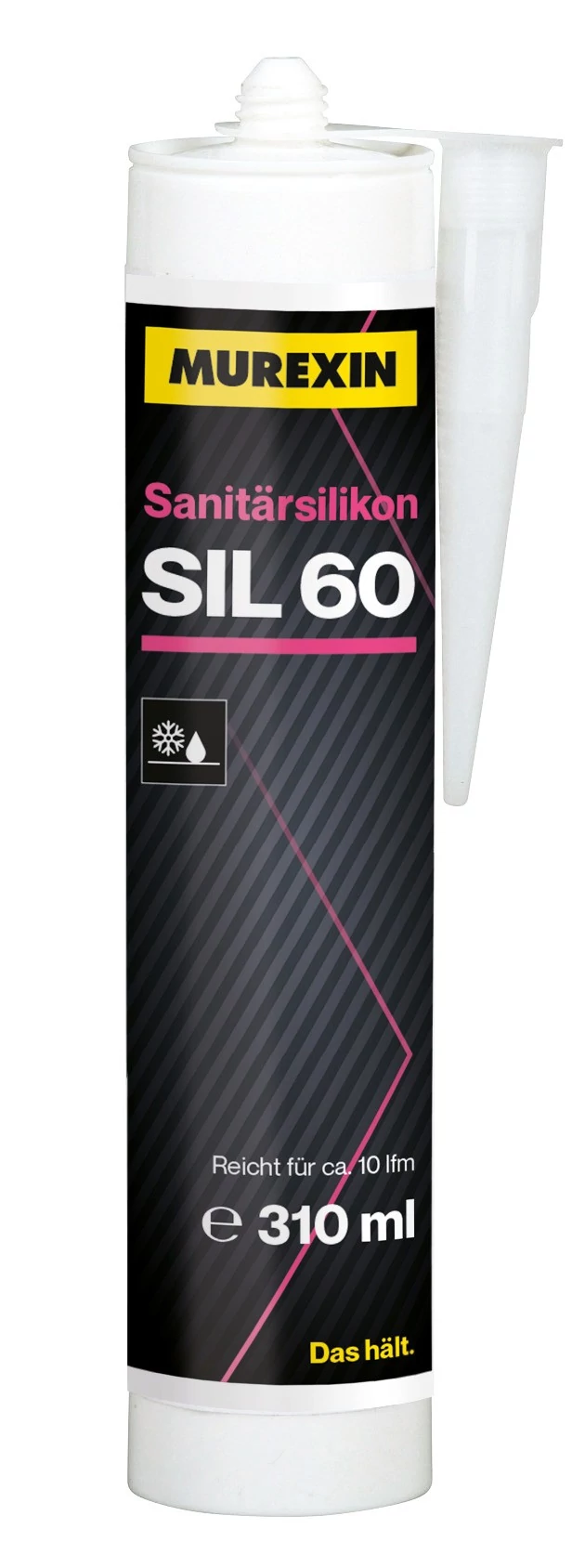 Murexin Sil 60 szaniter szilikon szürke 310 ml