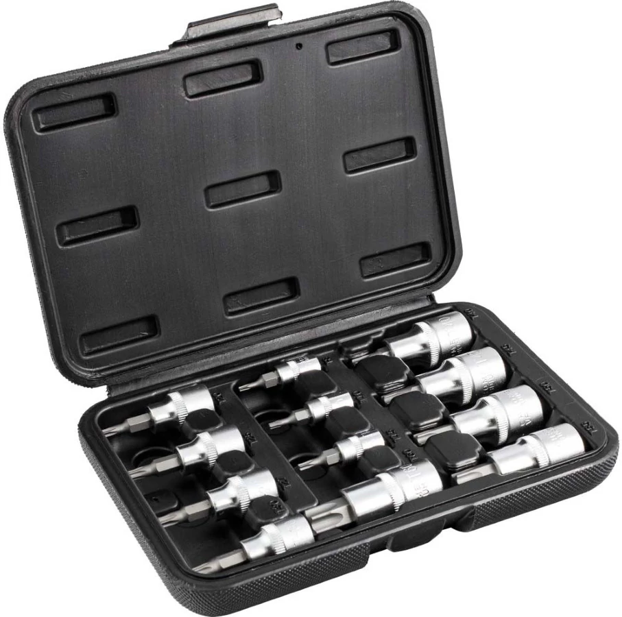 KÜLSŐ-TORX DUGÓKULCS KÉSZLET 12 RÉSZES 1/2