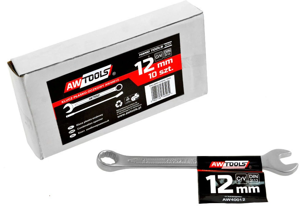 CSILLAG-VILLÁSKULCS KÉSZLET, 10 DB.-OS, 6-19MM, CR-V, DIN 3113, AWTOOLS